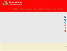 Tablet Screenshot of bratsandcuties.com
